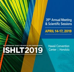 2019 ISHLT ( International Society of Heart Lung Transplantation ) 39Th Annual Meeting & Scientific Sessions