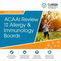 ACAAI Review For The Allergy & Immunology Boards, Fourth Edition (Book + Flashcards)