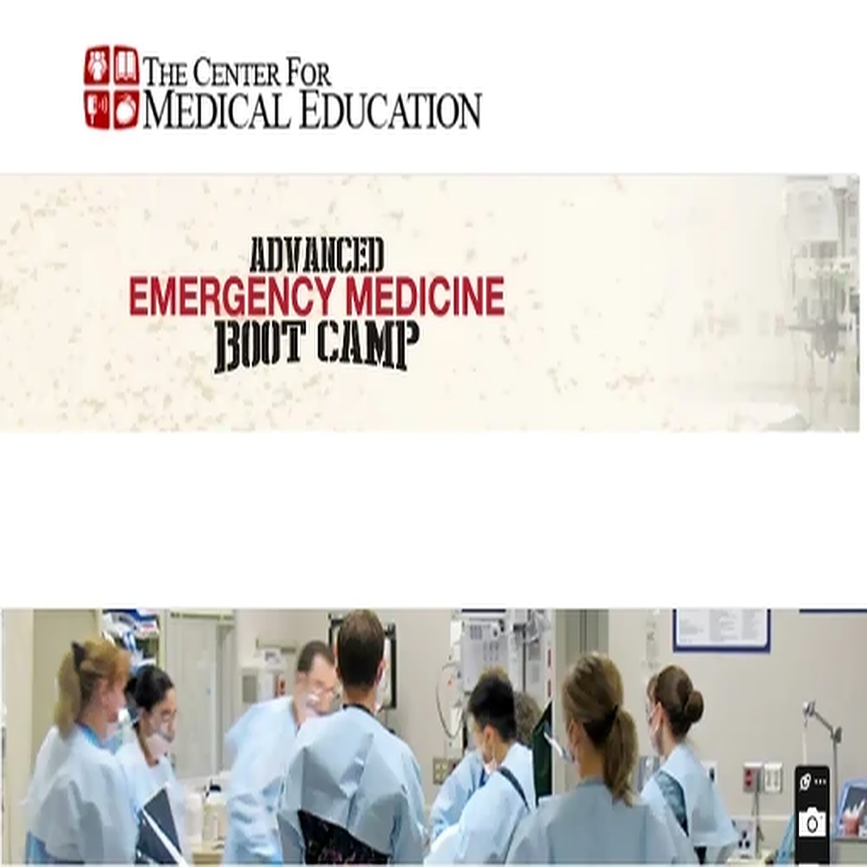 CCME Advanced EM Boot Camp Self-Study Course 2023 CCME Advanced EM Boot Camp Self-Study Course 2023