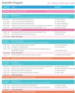 MENA Conference 8th Abu Dhabi International Conference in Dermatology and Aesthetics 2022