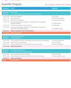 MENA Conference 8th Abu Dhabi International Conference in Dermatology and Aesthetics 2022