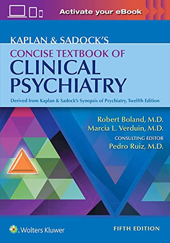 Kaplan & Sadock's Concise Textbook of Clinical Psychiatry Fifth Edition 1975167481.01. SCLZZZZZZZ SX500