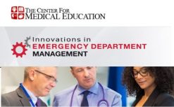 2022 Innovations in ED Management Self Study Course CCME