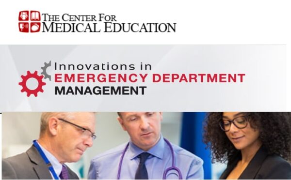 2022 Innovations in ED Management Self-Study Course CCME 2022 Innovations in ED Management Self Study Course CCME