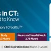2023 Hot Topics in CT: What You Need to Know (CME VIDEOS) 2023 Hot Topics in CT What You Need to Know CME VIDEOS
