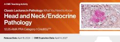 2024 Classic Lectures in Pathology What You Need to Know Head and Neck Endocrine Pathology
