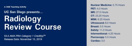 2019 UC San Diego Presents… Radiology Review Course 2e639e1e2bb3b4fa40562311148b785b ucsdrrv19 masthead 510x178 1