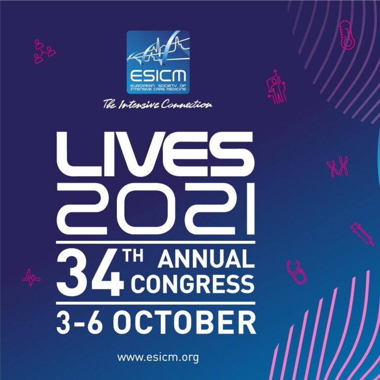 34th ESICM Annual Congress 2021 34th ESICM Annual Congress 2021