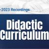 ACAAM Didatic Curriculum 2022-2023 Recordings (Videos) ACAAM Didatic Curriculum 2022 2023 Recordings Videos
