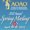 American Osteopathic Academy of Orthopedics 62nd Annual Spring Meeting 2022