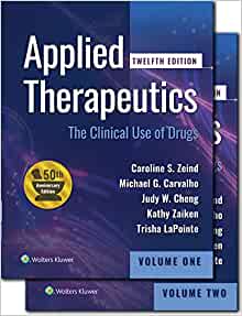 Applied Therapeutics The Clinical Use of Drugs Koda Kimble and Youngs Applied Therapeutics 12th Edition EPUB
