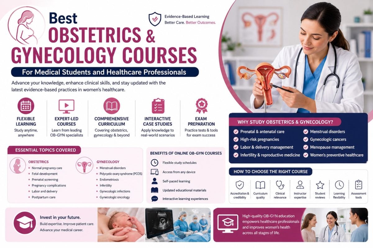 Best Obstetrics and Gynecology Courses for Medical Students and Professionals