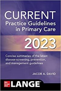 CURRENT Practice Guidelines in Primary Care 2023 Original PDF from Publisher