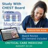 Chest Critical Care Board Review On Demand 2024 – Bundle (Videos+PDF Bundle) Chest Critical Care Board Review On Demand 2024 – Bundle (Videos+PDF Bundle)
