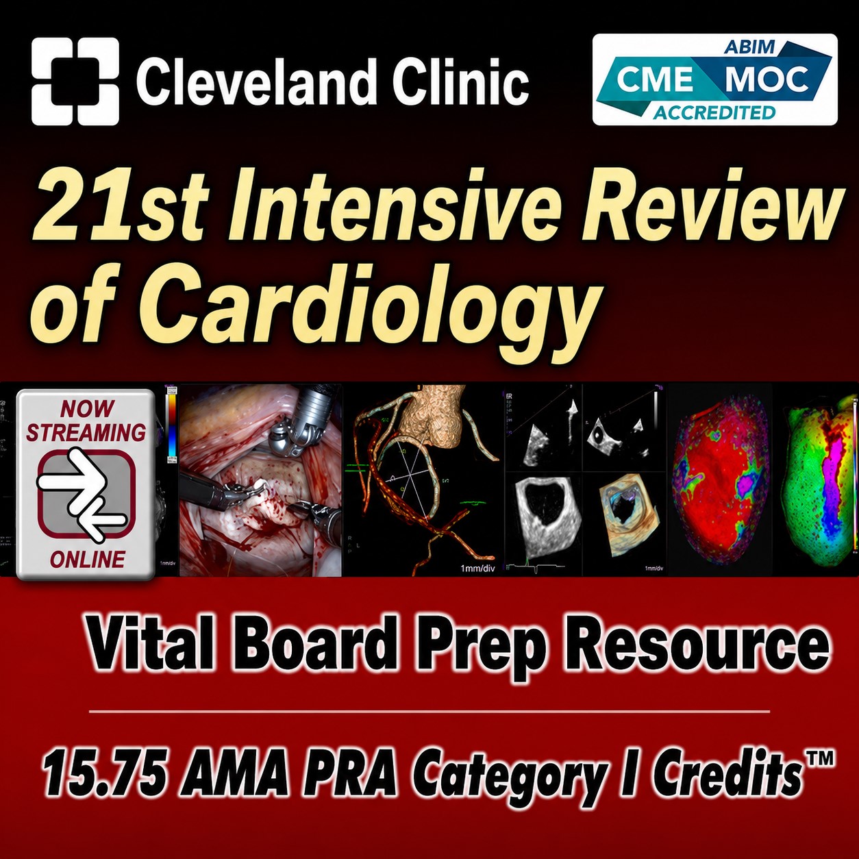 Cleveland Clinic 21st Intensive Review of Cardiology 2021 Cleveland Clinic 21st Intensive Review of Cardiology 2021