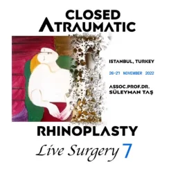 Closed Atraumatic Rhinoplasty Live Surgery DVD 7 2 Cases Rhinoplasty FaceLift NeckLift Digital