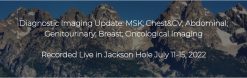 Diagnostic Imaging Update MSK ChestCV Abdominal Genitourinary Breast Oncological Imaging 2022 Videos