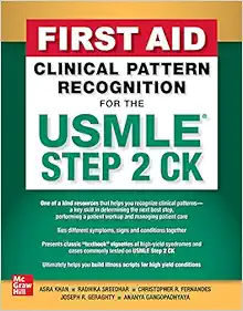 First Aid Clinical Pattern Recognition for the USMLE Step 2 CK Original PDF from Publisher