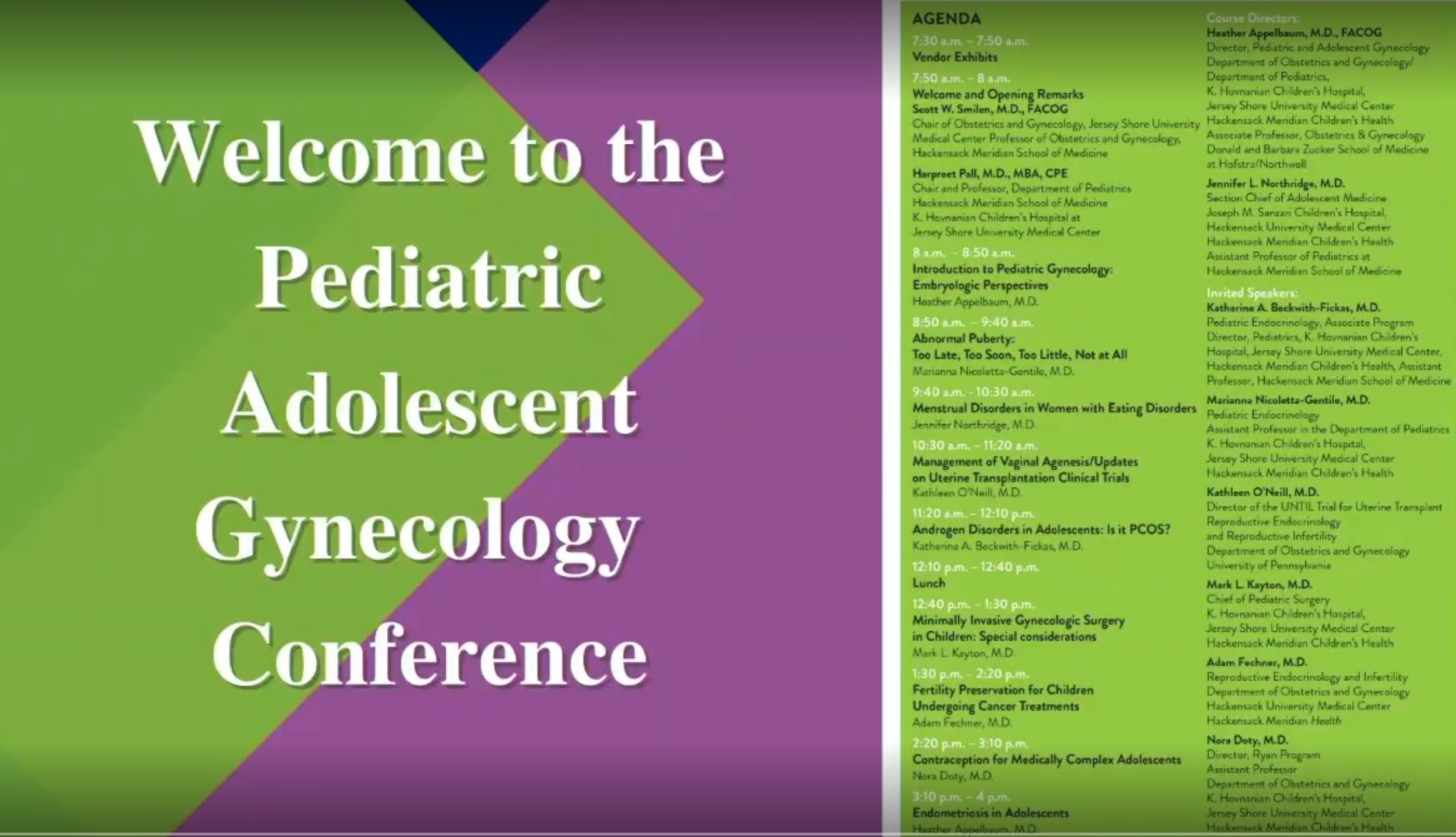 Hackensack Meridian Children’s Health Pediatric Adolescent Gynecology Conference 2022 Hackensack Meridian Childrens Health Pediatric Adolescent Gynecology Conference 2022 scaled 1