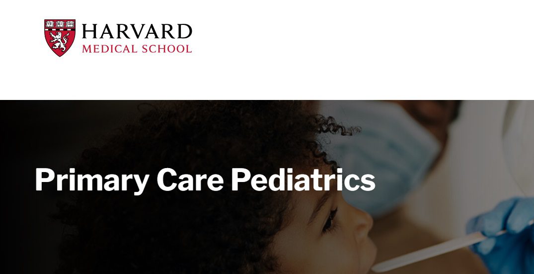 Harvard Primary Care Pediatrics 2023 Harvard Primary Care Pediatrics 2023