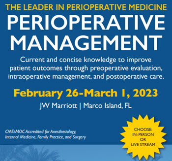 Johns Hopkins Perioperative Management 2023 Johns Hopkins Perioperative Management 2023