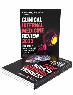 Kaplan Lecture Notes for USMLE Step 2 CK and COMLEX USA Level 2 Clinical Medicine Complete 5 Book Subject Review 2023 Image PDF