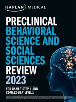 Kaplan Preclinical Behavioral Science and Social Sciences Review 2023 For USMLE Step 1 High Quality Image PDF