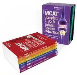 MCAT Complete 7 Book Subject Review 2025 2026 Kaplan Test Prep