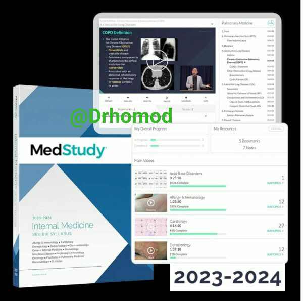 Medstudy 2023-2024 Internal Medicine Board Review Course Medstudy 2023-2024 Internal Medicine Board Review Course