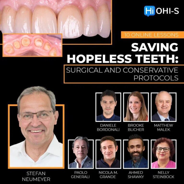 OHI-S Saving Hopeless Teeth, Surgical and Conservative Protocols OHI-S Saving Hopeless Teeth, Surgical and Conservative Protocols
