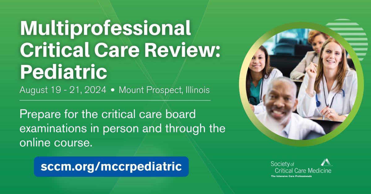 SCCM Multiprofessional Critical Care Review: Pediatric Online 2024 SCCM Multiprofessional Critical Care Review: Pediatric Online 2024 (Videos)