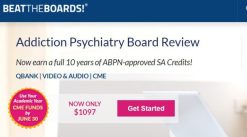 The Passmachine Addiction psychiatry Board Review Course 2021 videos interactive +Qbank PDFs