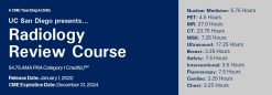 UCSD Presents Radiology Review Course A CME Teaching Activity