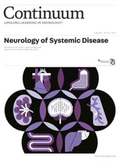 continuum lifelong learning in neurology neurology of systemic disease june 2023 pdf book 1