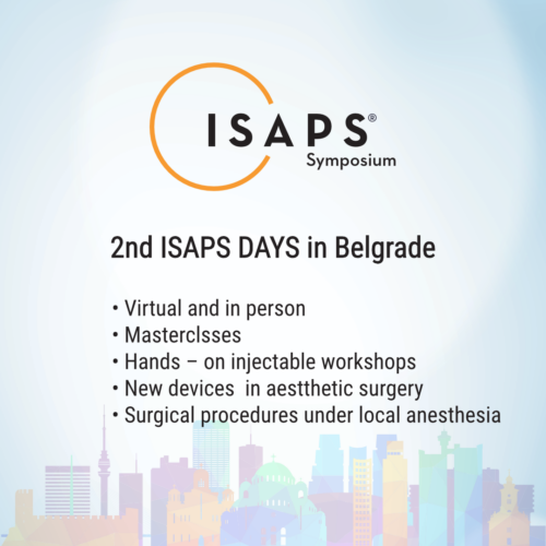 ISAPS 2nd ISAPS Days in Belgrade 2022 isaps 2nd isaps days in belgrade 2022
