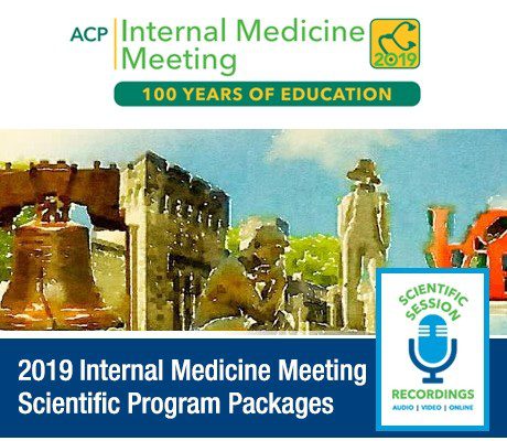 ACP Internal Medicine Meeting (2019) scientific prog 3
