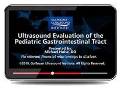 ultrasound evaluation of the pediatric gastrointestinal tract onlinevideo