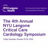 The 4th Annual NYU Langone Critical Care Cardiology Symposium 2024 (Videos) The 4th Annual NYU Langone Critical Care Cardiology Symposium 2024 (Videos)