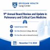Harvard 9th Annual Board Review and Update in Pulmonary, Sleep, and Critical Care Medicine 2024