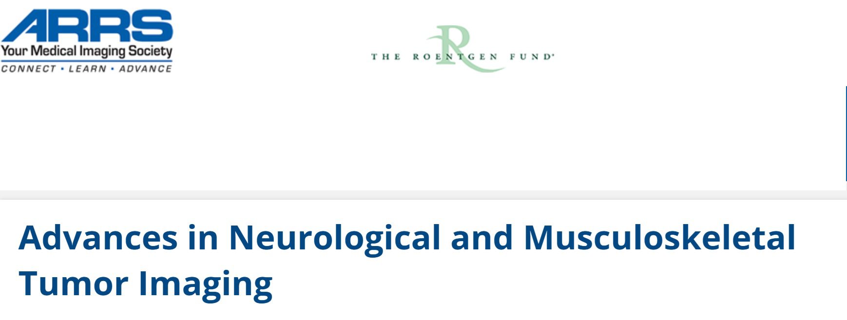 ARRS Advances in Neurological and Musculoskeletal Tumor Imaging 2024 ARRS Advances in Neurological and Musculoskeletal Tumor Imaging 2024
