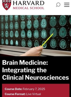 Harvard Brain Medicine: Integrating the Clinical Neurosciences 2025