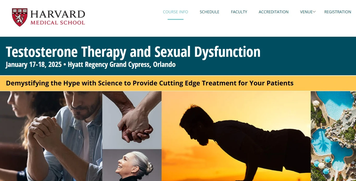 Harvard Testosterone Therapy and Sexual Dysfunction 2025 Harvard Testosterone Therapy and Sexual Dysfunction 2025