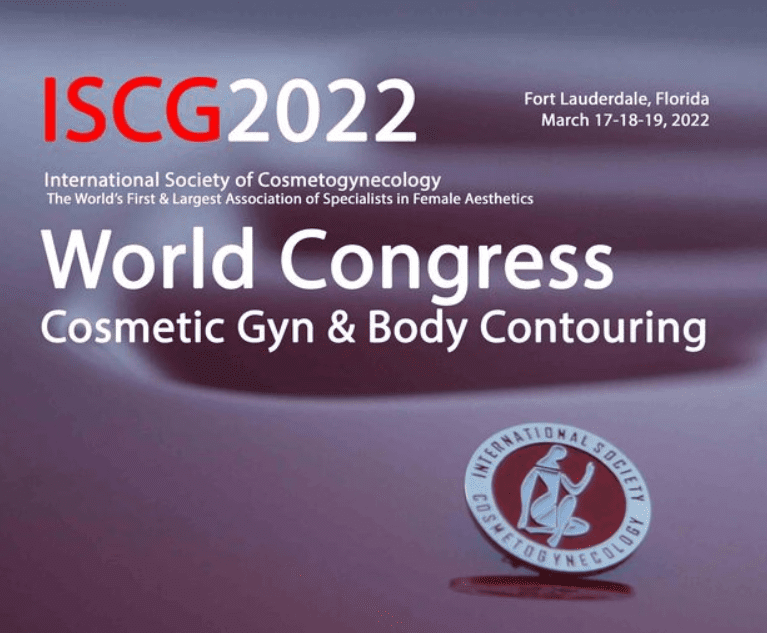 ISCG 2022 Cosmetic Gyn & Body Contouring 3-Day World Congress ISCG 2022 Cosmetic Gyn & Body Contouring 3-Day World Congress