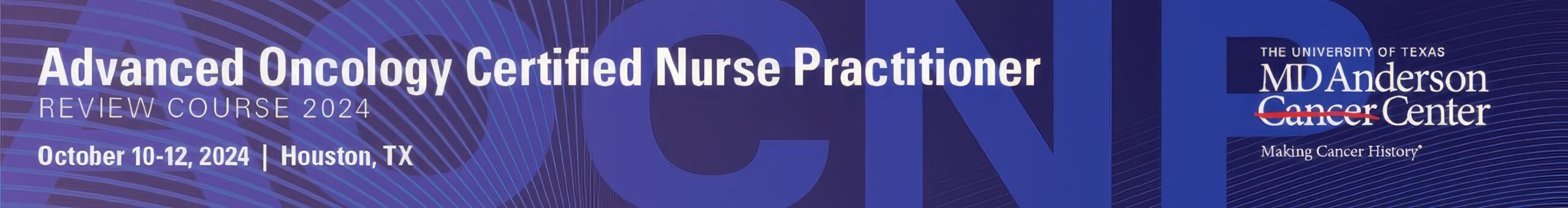 Advanced Oncology Certified Nurse Practitioner (AOCNP) Review Course 2024 Advanced Oncology Certified Nurse Practitioner (AOCNP) Review Course 2024