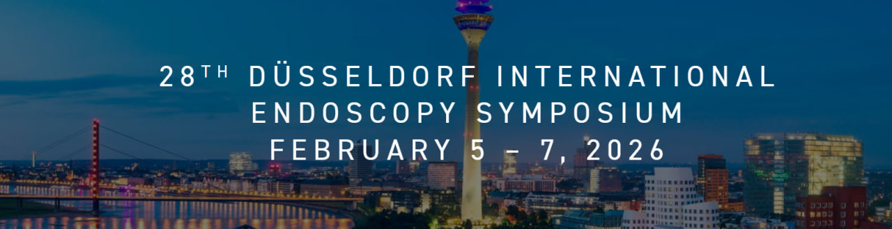 28th DÜSSELDORF INTERNATIONAL ENDOSCOPY SYMPOSIUM FEBRUARY 5 – 7 2025 28th DÜSSELDORF INTERNATIONAL ENDOSCOPY SYMPOSIUM 2025