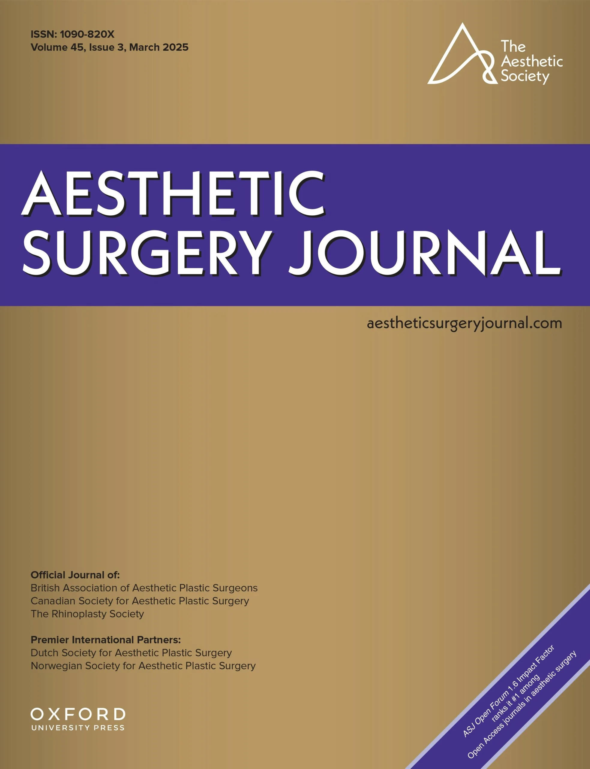 Aesthetic Surgery Journal Volume 45, Issue 3, March 2025 (True PDF+Videos) Aesthetic Surgery Journal Volume 45, Issue 3, March 2025 (True PDF+Videos)