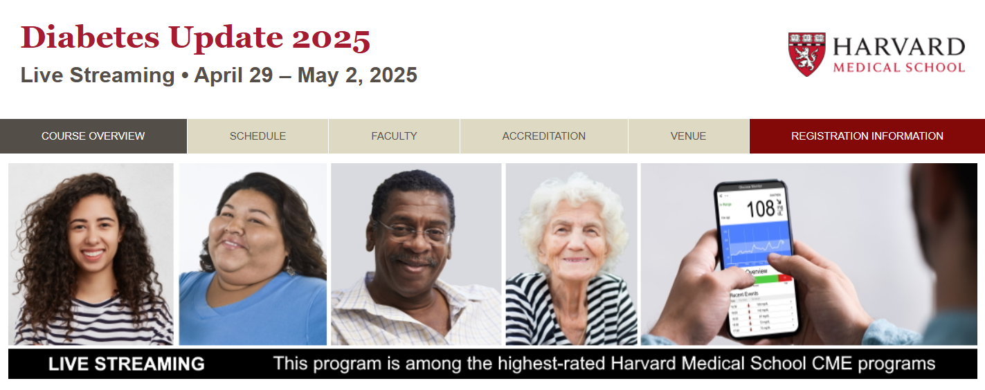 Harvard Diabetes Update 2025 Harvard Diabetes Update 2025