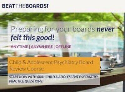The Passmachine Child & Adolescent Psychiatry Board Review Course 2018 The Passmachine Child & Adolescent Psychiatry Board Review Course 2018