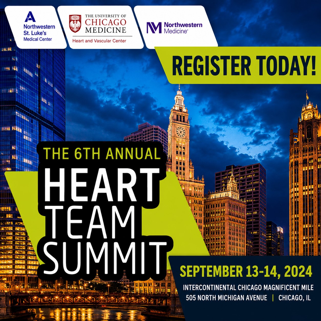 Northwestern Medicine 6th Annual Heart Team Summit 2024 Northwestern Medicine 6th Annual Heart Team Summit 2024