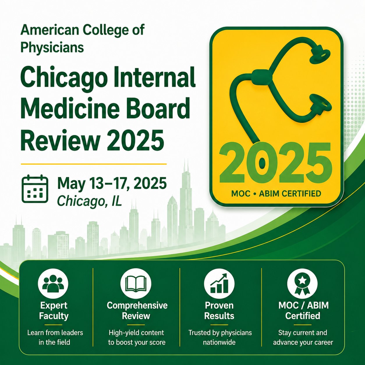 ACP Chicago Internal Medicine Board Review 2025 ACP Chicago Internal Medicine Board Review 2025